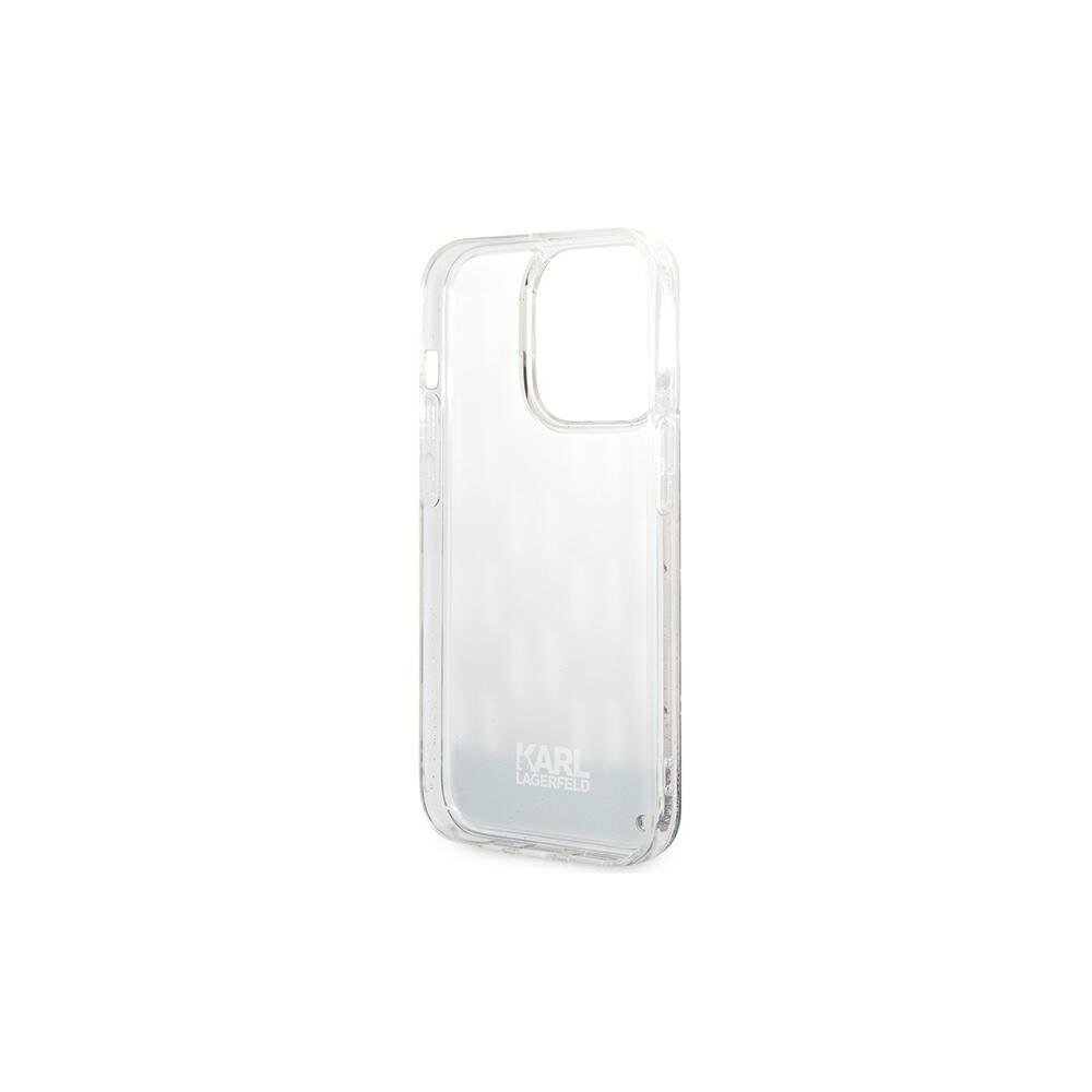 Karl Lagerfeld iPhone 14 Pro Max 6,7&quot; KLHCP14XLMNMS silver HC Silver kaina ir informacija | Telefono dėklai | pigu.lt