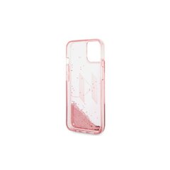 Karl Lagerfeld iPhone 14 6,1&quot; KLHCP14SLBKLCP pink HC Big KL kaina ir informacija | Telefono dėklai | pigu.lt