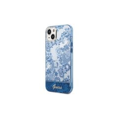 Guess iPhone 14 Pro Max 6,7&quot; GUHCP14XHGPLHB blue Porcelain цена и информация | Чехлы для телефонов | pigu.lt
