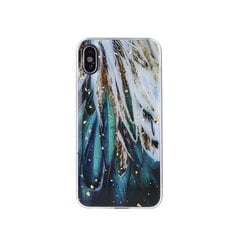 OEM Gold Glam iPhone 14 Pro 6,1 feathers kaina ir informacija | Telefono dėklai | pigu.lt