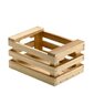 Dekoratyvinė medinė dėžutė serviravimui, 17x12x9cm kaina ir informacija | Virtuvės įrankiai | pigu.lt
