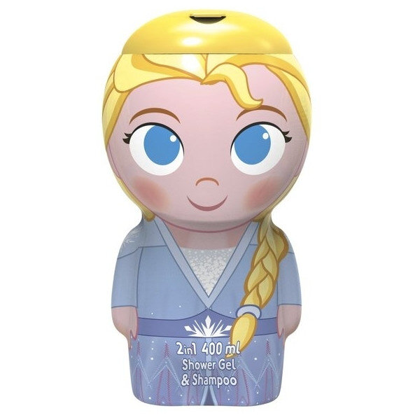 Šampūnas-dušo želė vaikams Frozen Elsa 2in1, 400 ml цена и информация | Kosmetika vaikams ir mamoms | pigu.lt