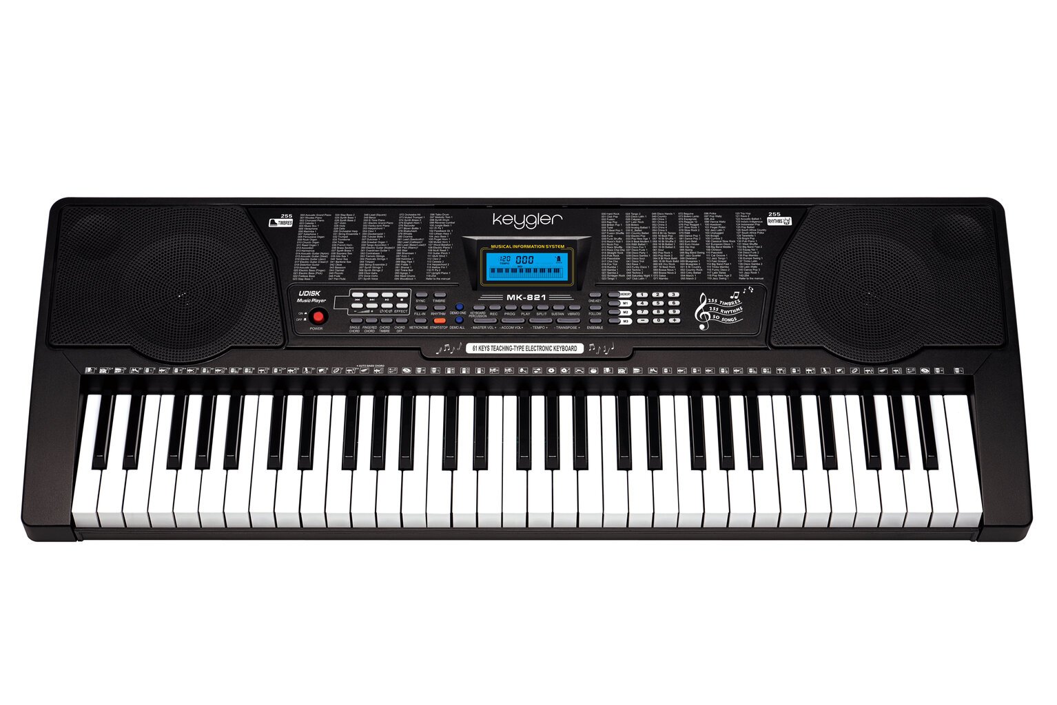 Elektrinis pianinas Keygler MK-821 kaina ir informacija | Klavišiniai muzikos instrumentai | pigu.lt