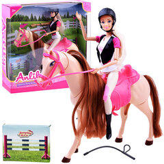 Lėlė jojikė Anlily su judančiu žirgu kaina ir informacija | Žaislai mergaitėms | pigu.lt