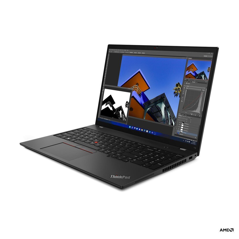 Lenovo ThinkPad T16 16" WUXGA AMD Ryzen 7 PRO 6850U 16 GB LPDDR5-SDRAM 512 GB SSD Wi-Fi 6E Windows 11 Pro цена и информация | Nešiojami kompiuteriai | pigu.lt