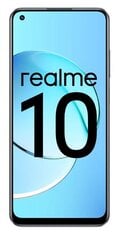 Realme 10 8/128Гб Две SIM-карты Rush Black цена и информация | Мобильные телефоны | pigu.lt