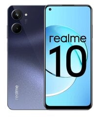 Realme 10 8/128Гб Две SIM-карты Rush Black цена и информация | Мобильные телефоны | pigu.lt