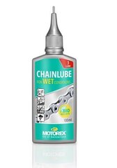 Grandinės tepalas Motorex Can Wet Conditions, 100 ml цена и информация | Инструменты, средства ухода для велосипеда | pigu.lt