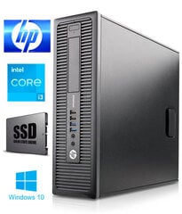 600 G1 i3-4130 8GB 960GB SSD Windows 10 Professional Стационарный компьютер цена и информация | Стационарные компьютеры | pigu.lt