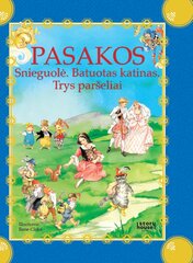 Pasakos. Snieguolė. Batuotas katina. Trys paršeliai kaina ir informacija | Pasakos | pigu.lt