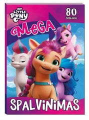 My Little Pony. Mega spalvinimas цена и информация | Книжки - раскраски | pigu.lt