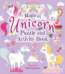 Magical Unicorn Puzzle and Activity Book kaina ir informacija | Knygos mažiesiems | pigu.lt