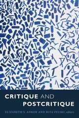 Critique and Postcritique kaina ir informacija | Istorinės knygos | pigu.lt
