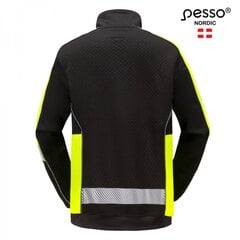 Рабочий джемпер Pesso HI-VIS, черный/желтый цвет цена и информация | Рабочая одежда | pigu.lt