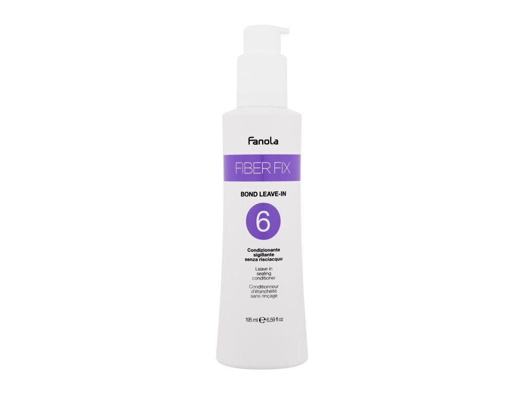 Kondicionierius Fanola Fiber Fix Bond Leave-In, 195 ml kaina ir informacija | Balzamai, kondicionieriai | pigu.lt