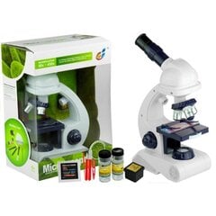 Vaikiškas mikroskopas su priedais Lean Toys цена и информация | Развивающие игрушки | pigu.lt