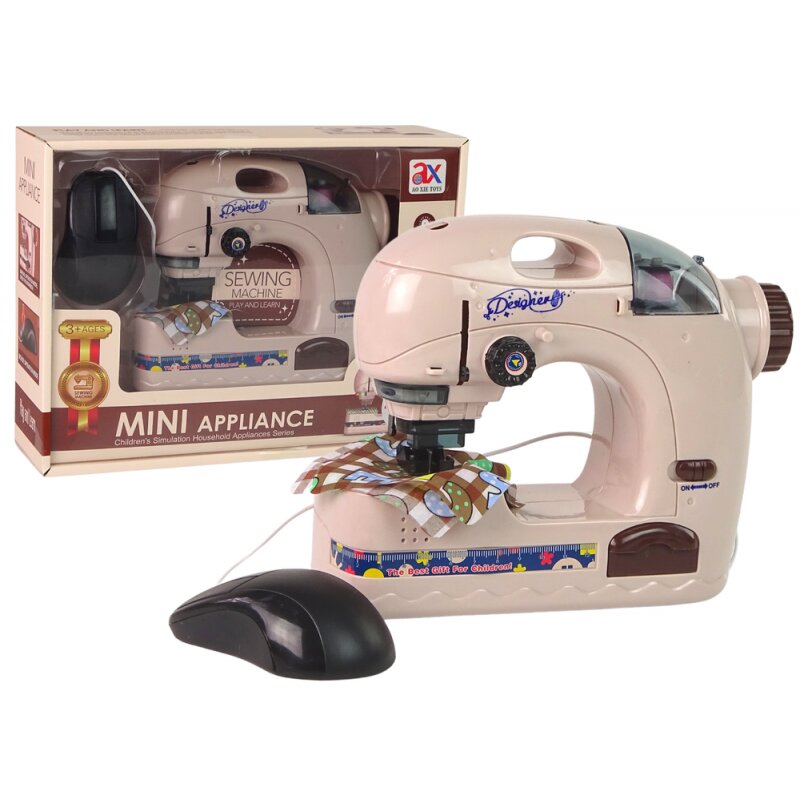 Žaislinė siuvimo mašina LeanToys цена и информация | Žaislai mergaitėms | pigu.lt