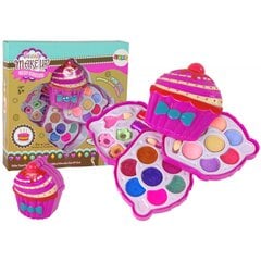 Makiažo rinkinys Lean toys Cupcake kaina ir informacija | Žaislai mergaitėms | pigu.lt
