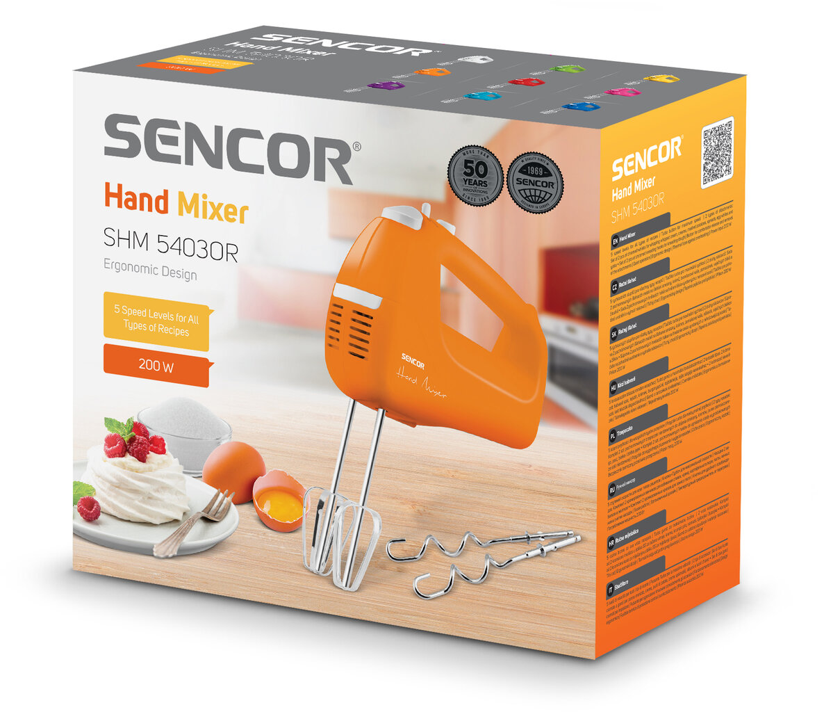 Sencor SHM 5403OR kaina ir informacija | Plakikliai | pigu.lt