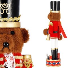 Kalėdinė dekoracija Spragtukas meškiukas kaina ir informacija | Kalėdinės dekoracijos | pigu.lt
