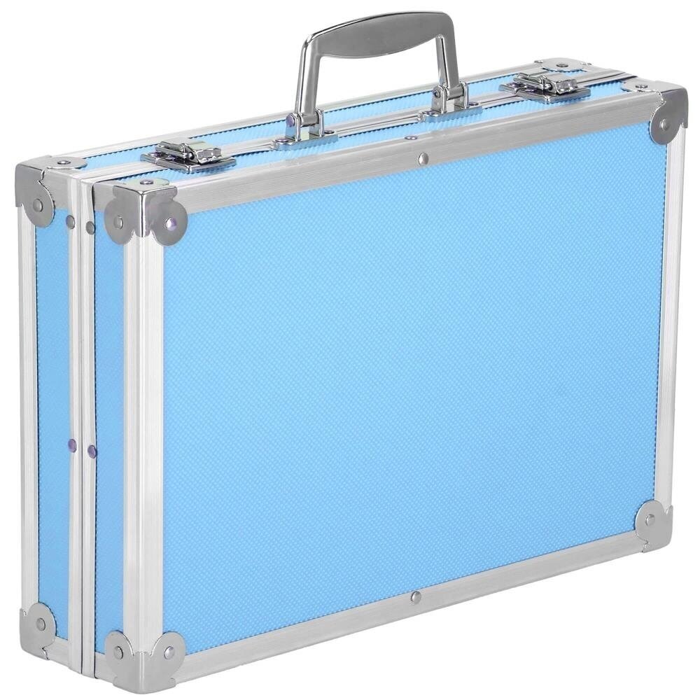 Piešimo priemonių rinkinys lagaminėlyje Blue XL, 145 vnt. kaina ir informacija | Piešimo, tapybos, lipdymo reikmenys | pigu.lt