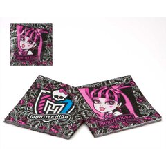 Vakarėlių rinkinys Monster High Servetėlės 15 vnt. kaina ir informacija | Vienkartiniai indai šventėms | pigu.lt