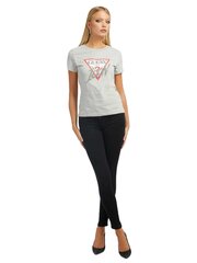 Marškinėliai moterims Guess 50407, pilki цена и информация | Футболка женская | pigu.lt