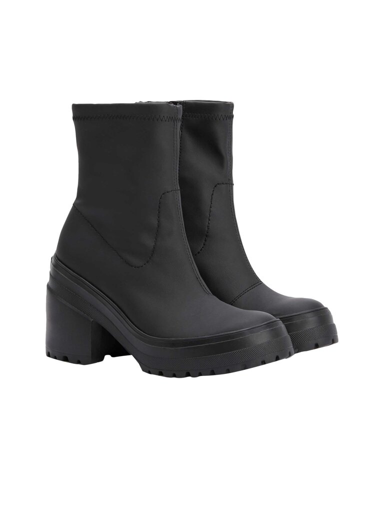 Aulinukai moterims Tommy Hilfiger Jeans 51280, juodi kaina ir informacija | Aulinukai, ilgaauliai batai moterims | pigu.lt