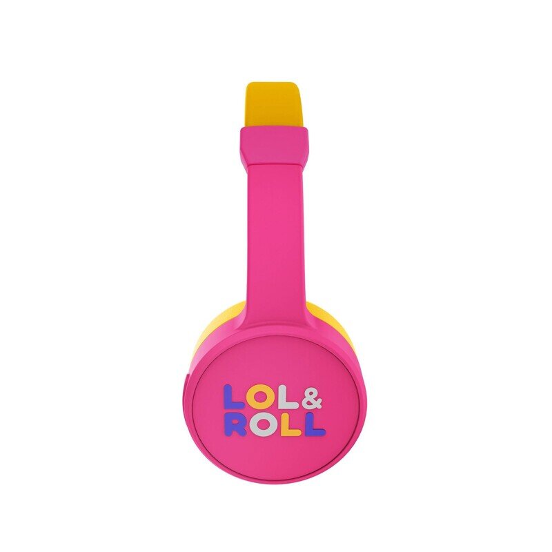 Energy Sistem Lol&Roll Pop Kids Bluetooth Headphones Pink цена и информация | Ausinės | pigu.lt