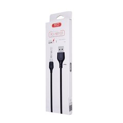 XO cable NB103 USB - USB-C 2,0 m 2,1A white цена и информация | Кабели и провода | pigu.lt