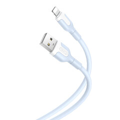 XO cable NB212 USB - Lightning 1,0 m 2,1A blue цена и информация | Кабели и провода | pigu.lt