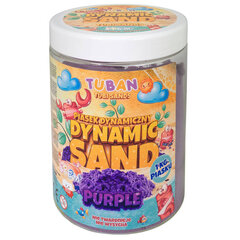 Kinetinis smėlis Tuban, 1kg, violetinis kaina ir informacija | Lavinamieji žaislai | pigu.lt
