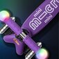 Triratis paspirtukas Micro Mini Deluxe Magic - purple цена и информация | Paspirtukai | pigu.lt