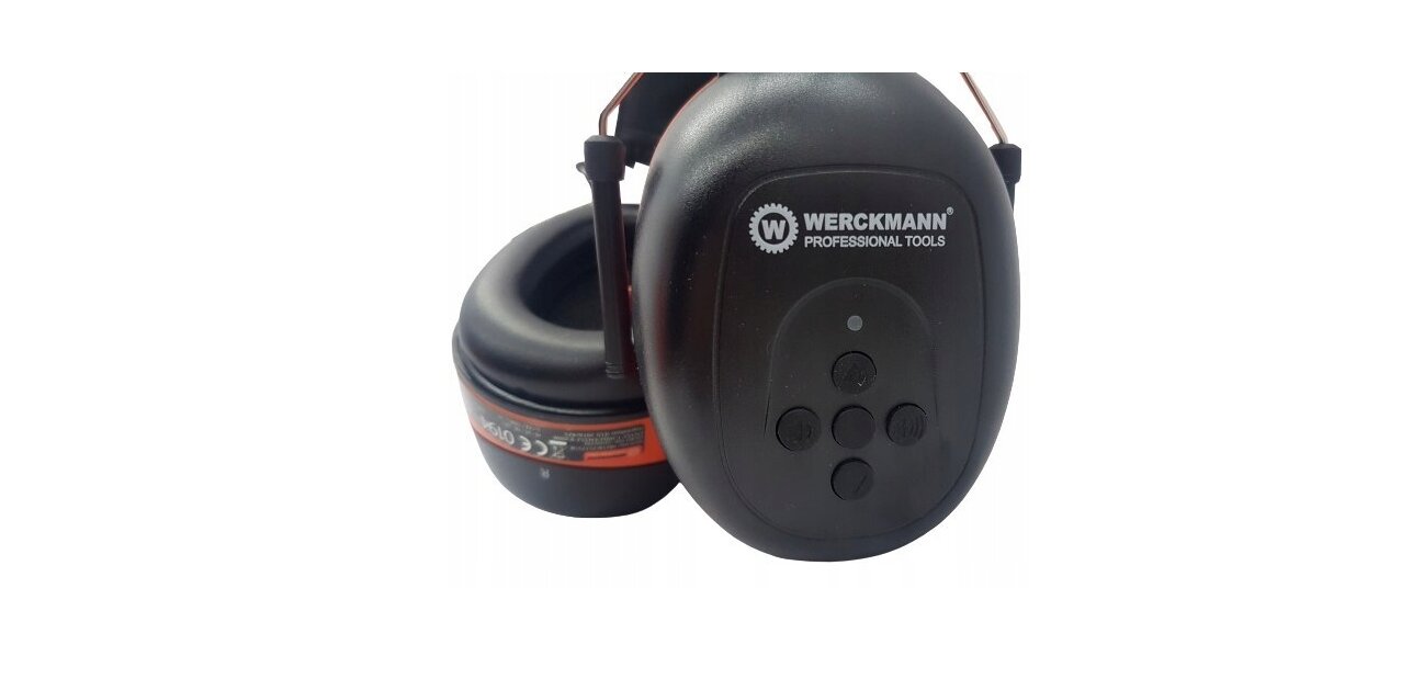 Werckmann GE006490 antitriukšmo ausinės kaina ir informacija | Galvos apsauga | pigu.lt