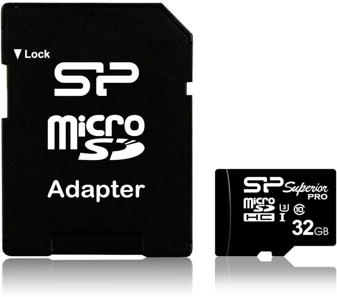 Карта памяти для телефона Silicon Power SP032GBSTH004V10-SP MicroSD 32GB  цена | pigu.lt