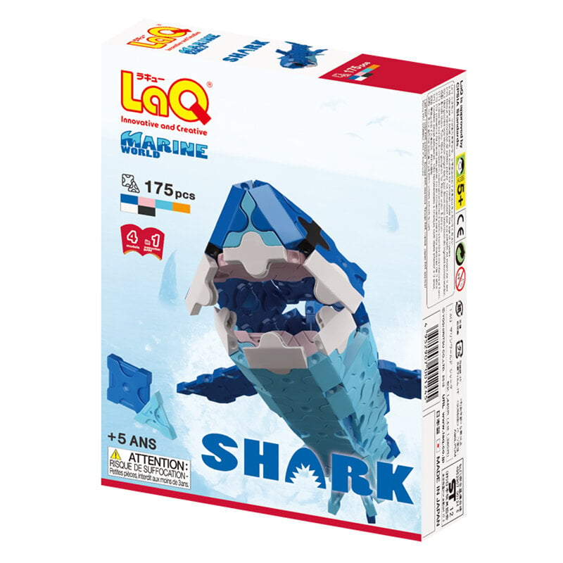 Japoniškas konstruktorius LaQ "MW Shark", 175 detalės