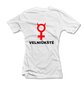 Moteriški marškinėliai "Velniūkštė" kaina ir informacija | Originalūs marškinėliai | pigu.lt