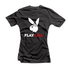 Женская футболка "PLAY GIRL" цена и информация | Оригинальные футболки | pigu.lt