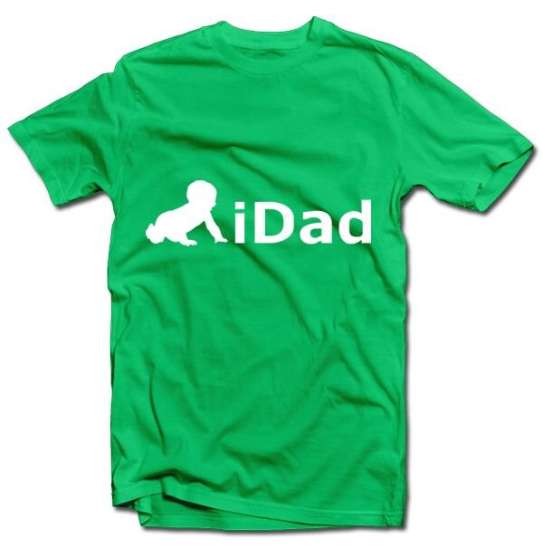 Marškinėliai "iDad" цена и информация | Originalūs marškinėliai | pigu.lt