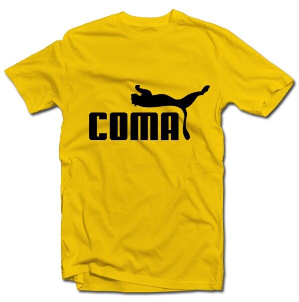 Marškinėliai "COMA" kaina ir informacija | Originalūs marškinėliai | pigu.lt