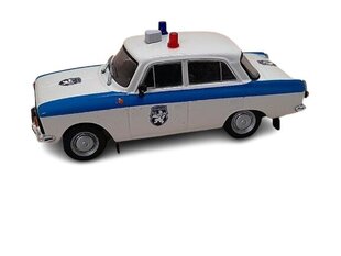 Moskvich IZH 412 Estijos policijos ir sienos apsaugos automobilio modelis 1:43 kaina ir informacija | Kolekciniai modeliukai | pigu.lt