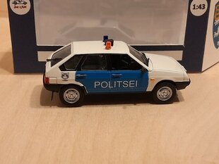 Estijos policijos ir sienos apsaugos tarnybos automobilio modelis VAZ 2109 1:43 kaina ir informacija | Kolekciniai modeliukai | pigu.lt