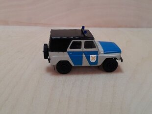 Estijos policijos ir sienos apsaugos tarnybos automobilis UAZ 469 /92a/ SOR 1:43 kaina ir informacija | Kolekciniai modeliukai | pigu.lt