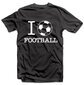 Marškinėliai "I love football" цена и информация | Originalūs marškinėliai | pigu.lt