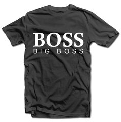 Marškinėliai "Big Boss" kaina ir informacija | Originalūs marškinėliai | pigu.lt