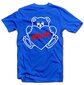 Marškinėliai "Myliu" kaina ir informacija | Originalūs marškinėliai | pigu.lt