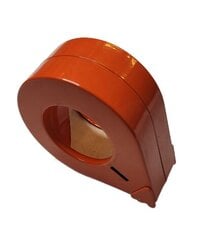 Диспенсер для клейкой ленты D1/50, оранжевый цвет цена и информация | Kanceliarinės prekės | pigu.lt
