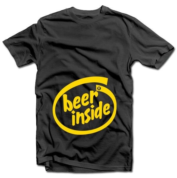Marškinėliai "Beer inside" цена и информация | Originalūs marškinėliai | pigu.lt