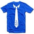 Marškinėliai Tėvo dienos kaklaraištis, mėlyni