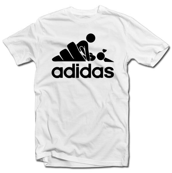 Marškinėliai "Adidas love" цена и информация | Originalūs marškinėliai | pigu.lt